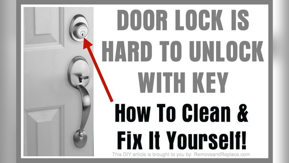 How to Fix a Hard to Turn Deadbolt