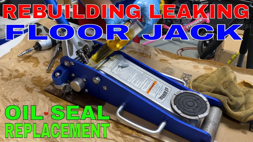 How to Fix a Leaky Piston Floor Jack