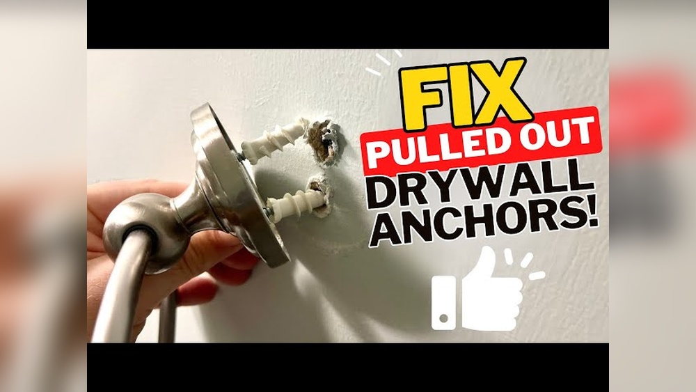 How to Fix a Wall Anchor That Pulled Out