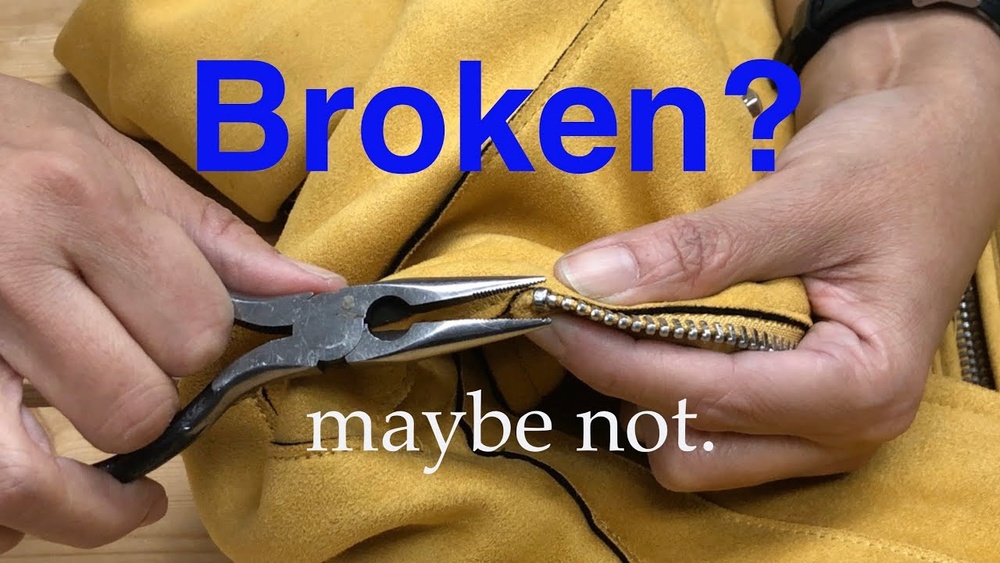 How to Fix a Zipper Fastener