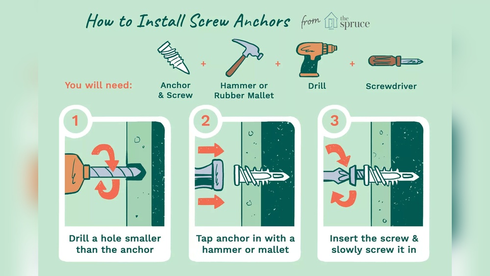 How to Get Anchor Screws Out of the Wall