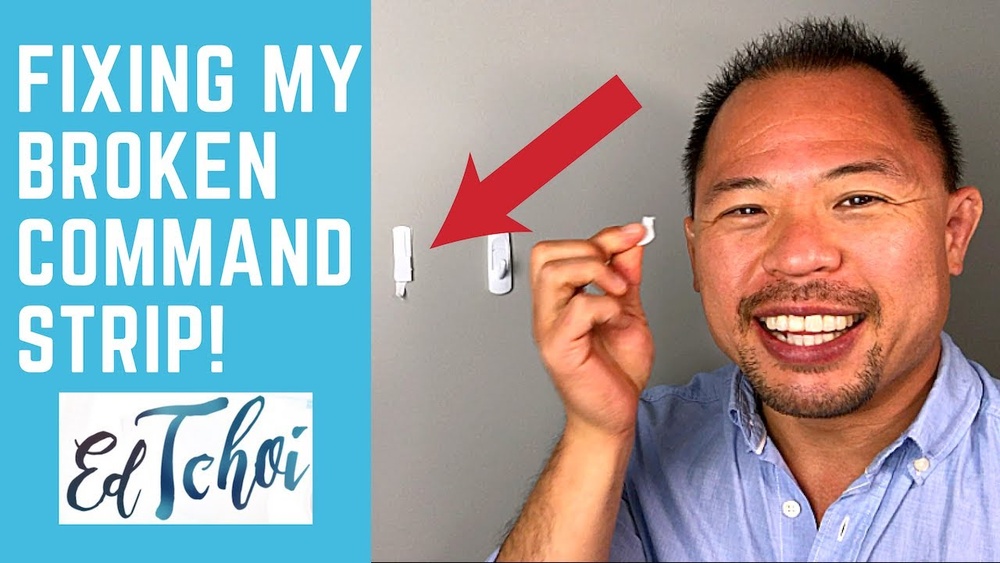 How to Get Command Hook off Wall When Tab Breaks