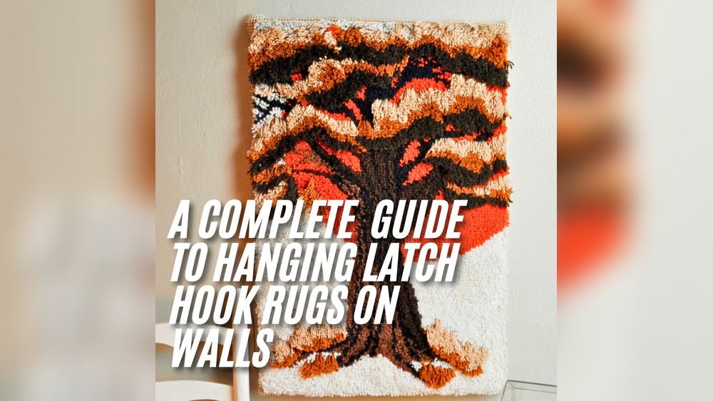 How to Hang a Hooked Rug on the Wall
