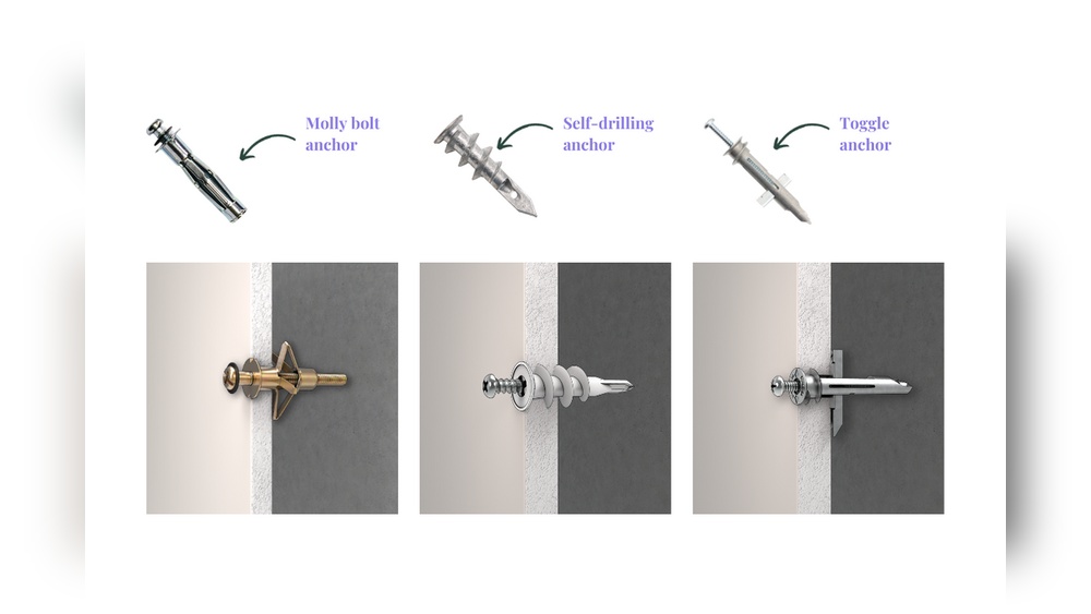 How to Hang a Mirror With Wall Anchors