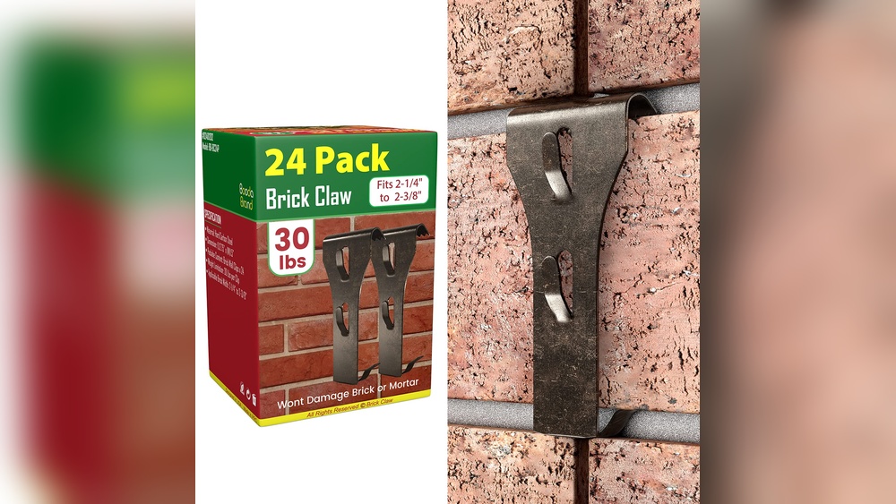 How to Hang Hooks on Brick Wall