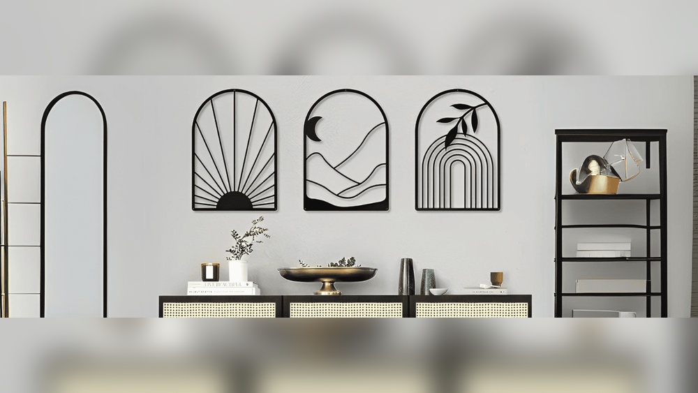 How to Hang Metal Wall Art With No Hooks