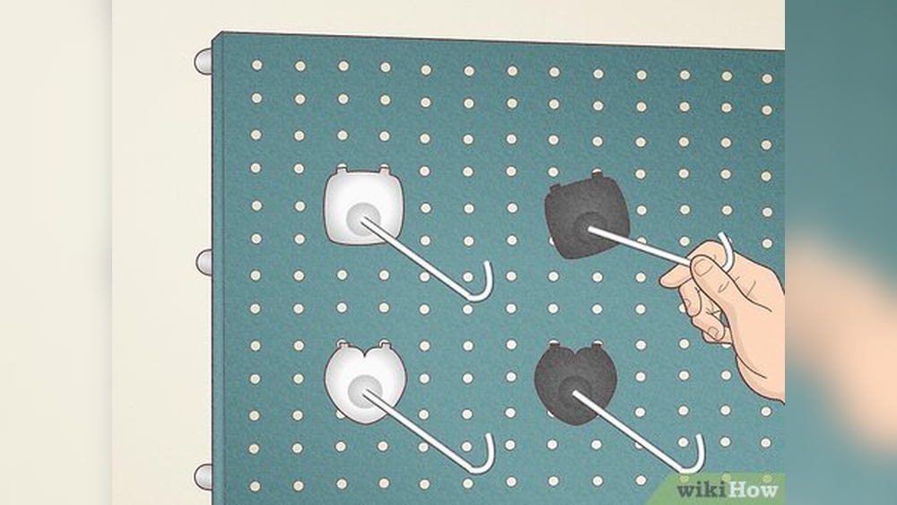 How to Hang Pegboard Mounting Tape