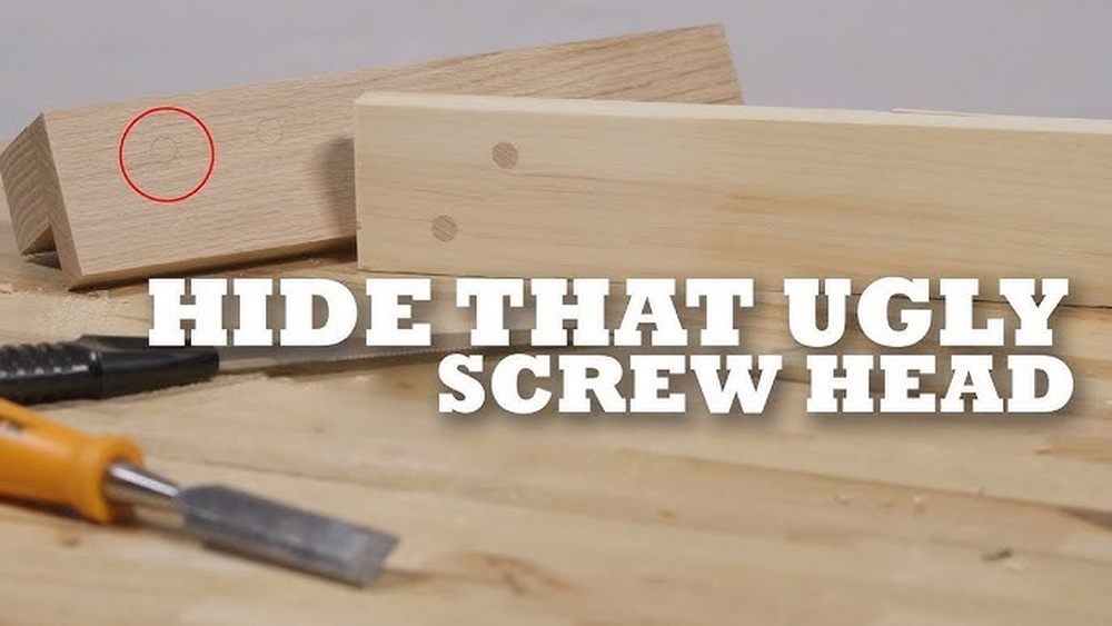 How to Hide Fasteners in Finished Wood
