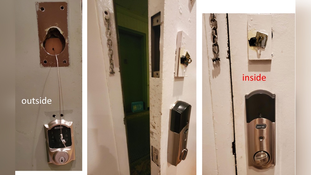 How to Install a Deadbolt in a Hollow Core Door