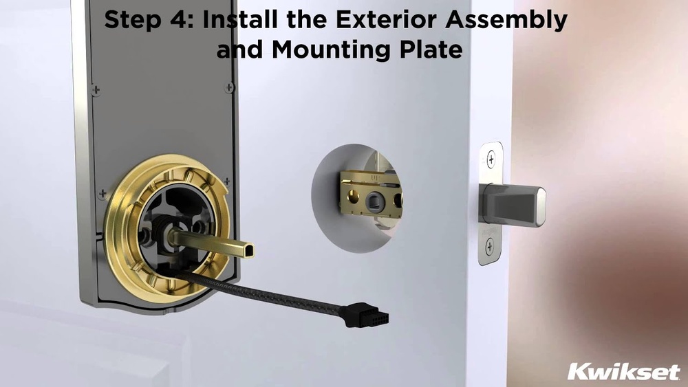 How to Install a Kwikset Smart Key Deadbolt