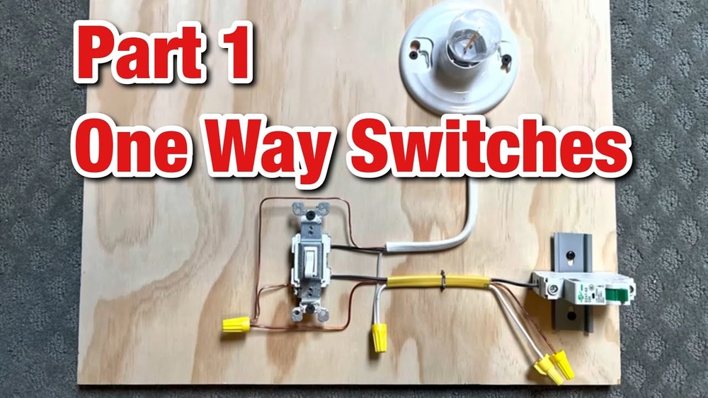 How to Install a One Way Light Switch