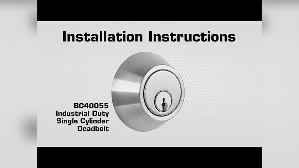 How to Install Brinks Deadbolt