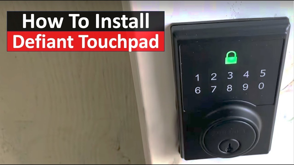 How to Install Defiant Smart Wifi Deadbolt