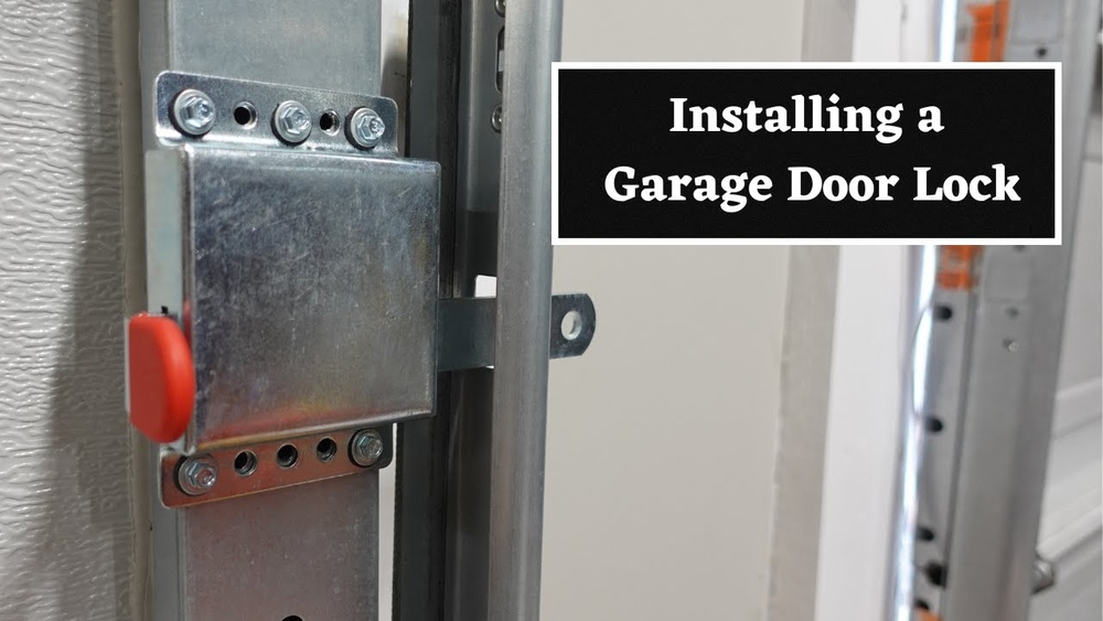 How to Install Garage Door Deadbolt