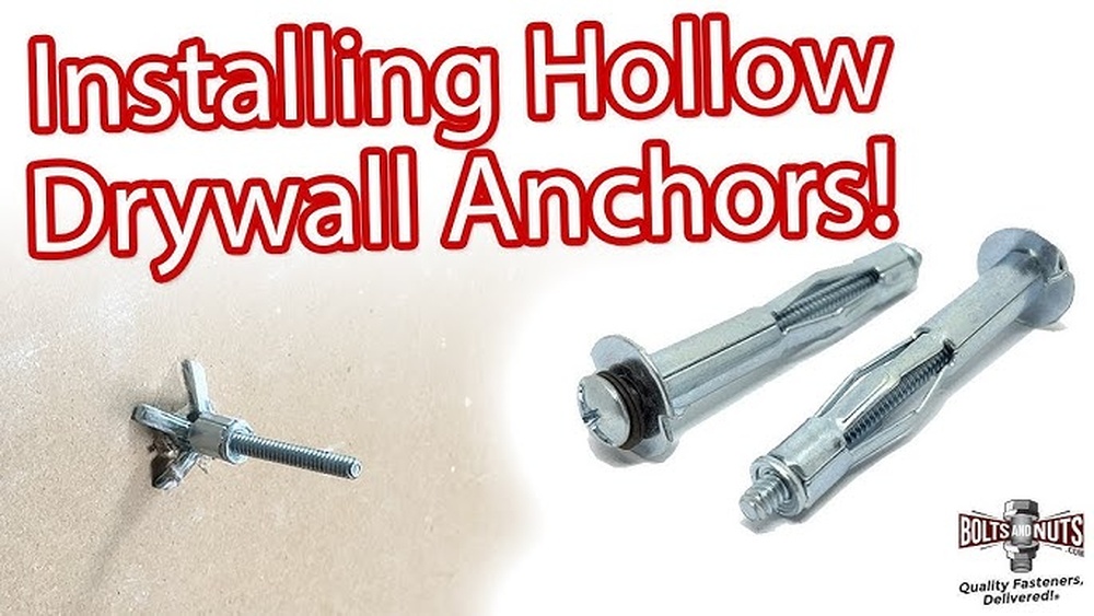 How to Install Hollow Wall Drive Anchors Video