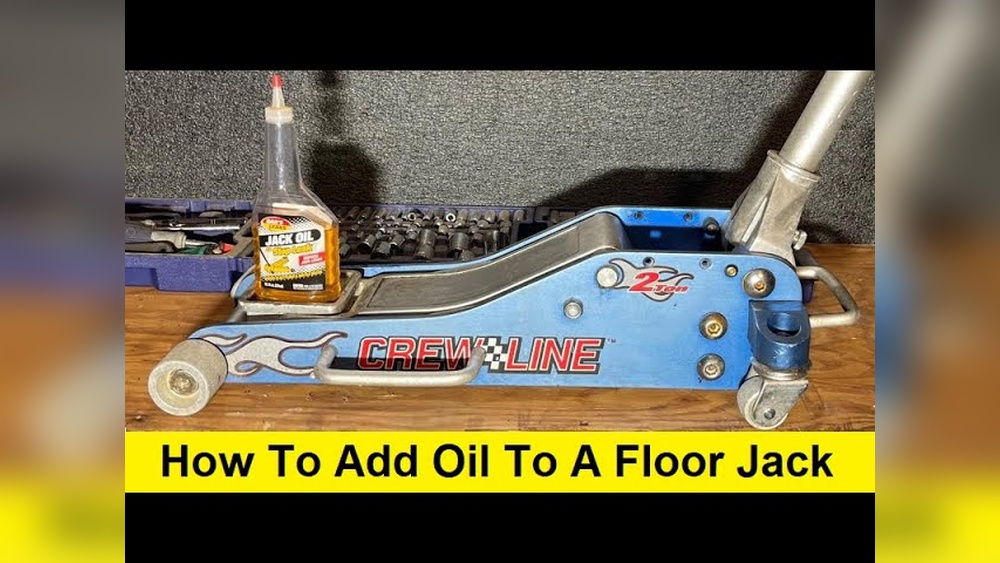 How to Install Oil in Floor Jack