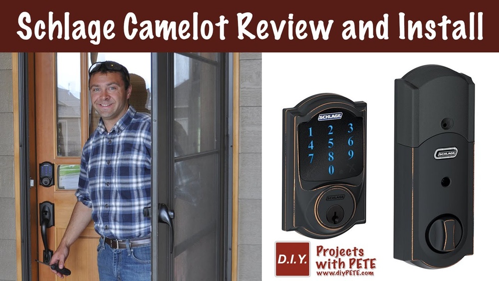 How to Install Schlage Camelot Keypad Deadbolt