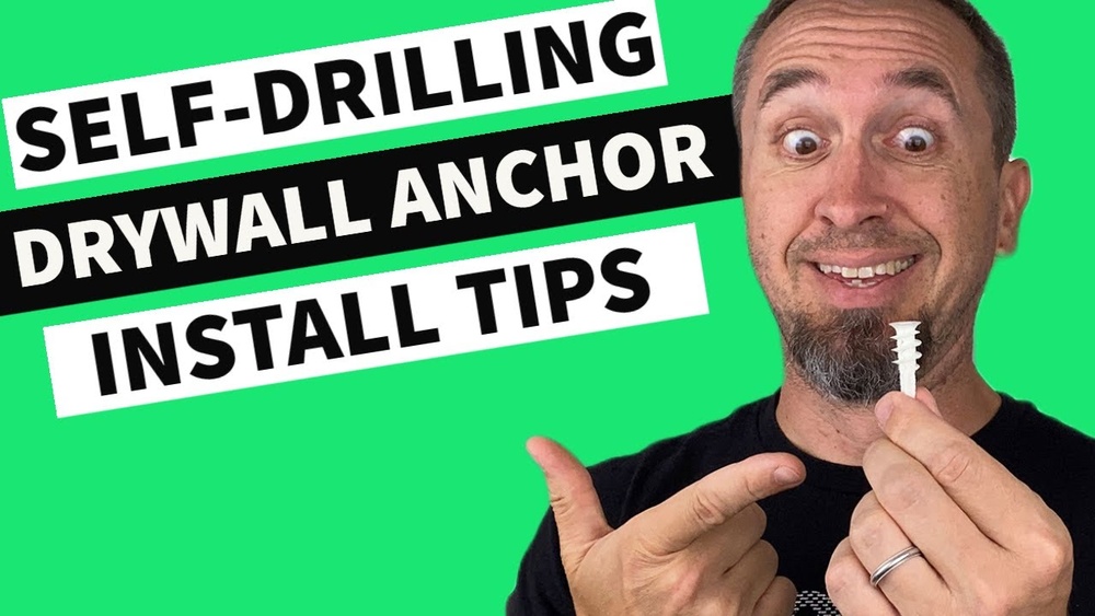 How to Install Self Drilling Wall Anchors