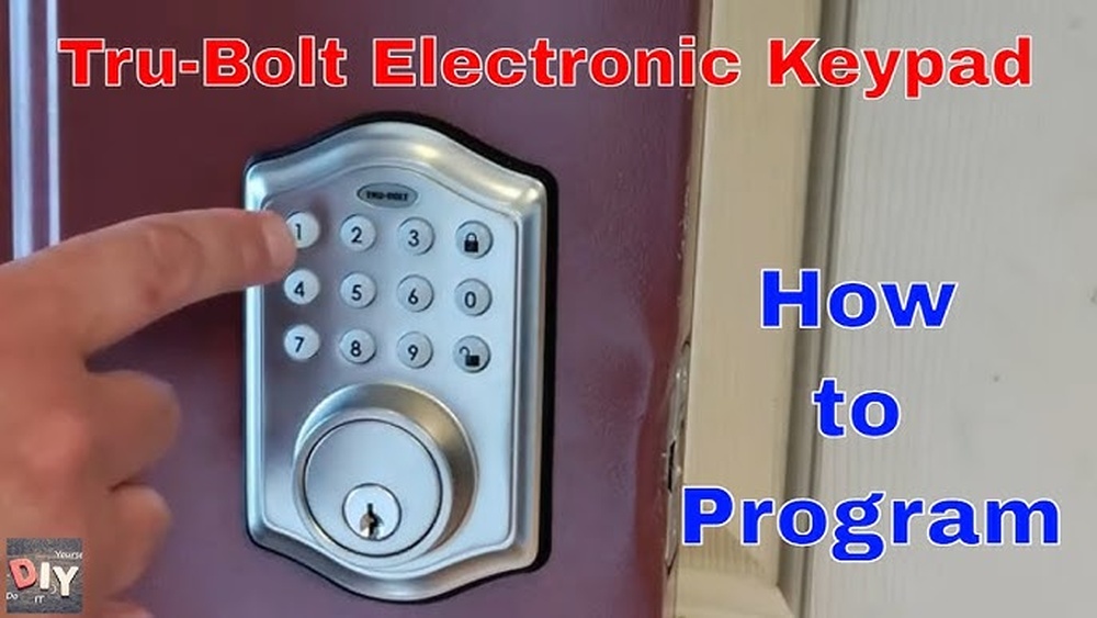 How to Install Tru Bolt Electronic Deadbolt