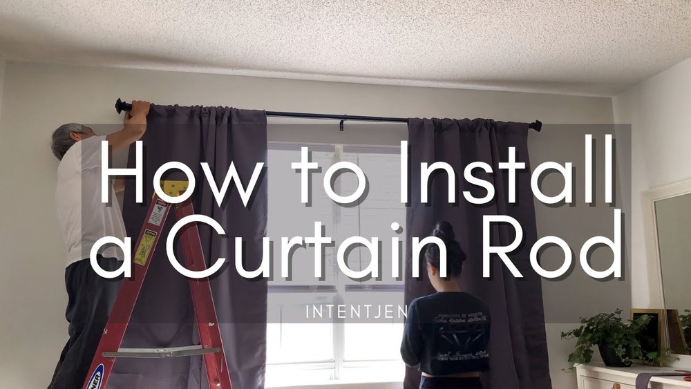 How to Install Wall Anchors for Curtain Rods