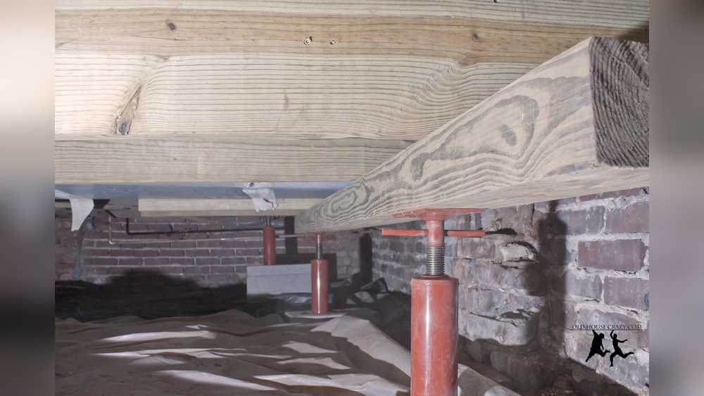 How to Jack Up a Sloping Floor