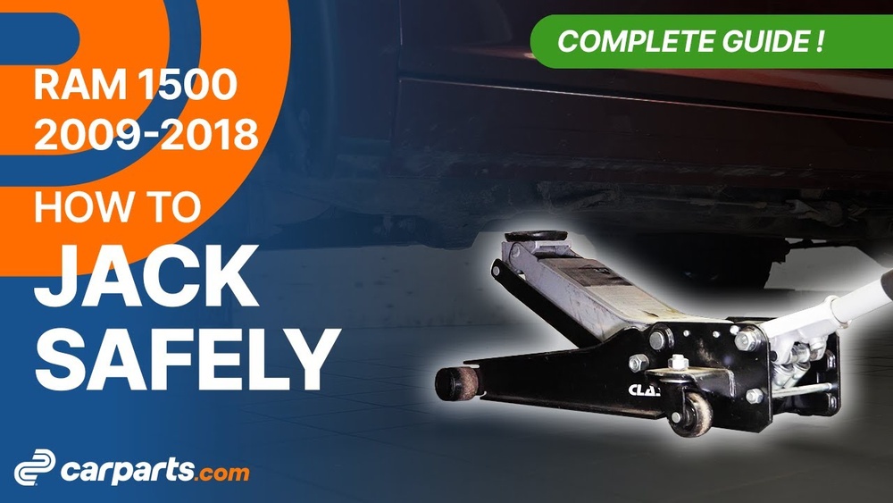 How to Jack Up Dodge Ram 1500 With Floor Jack
