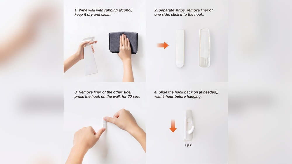 How to Keep Hook from Rubbing in Wall