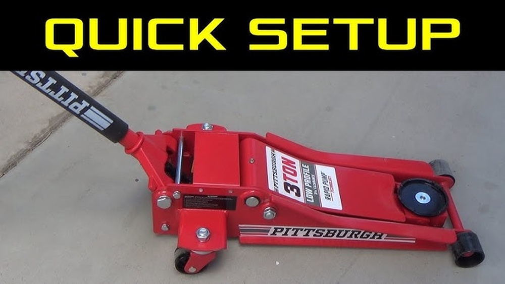How to Lower Pittsburgh Floor Jack