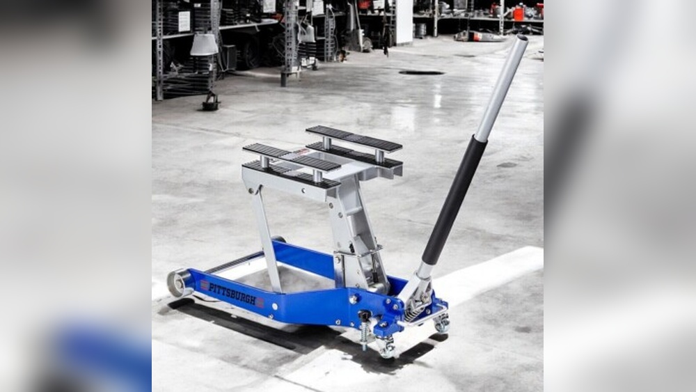 How to Lower Pittsburgh Motorcycle Floor Jack