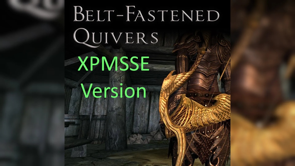 How to Make Belt Fastened Quivers Work Skyrim Special Edition