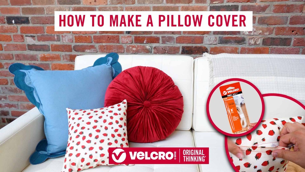 How to Make Cushion Covers With Velcro Fastening