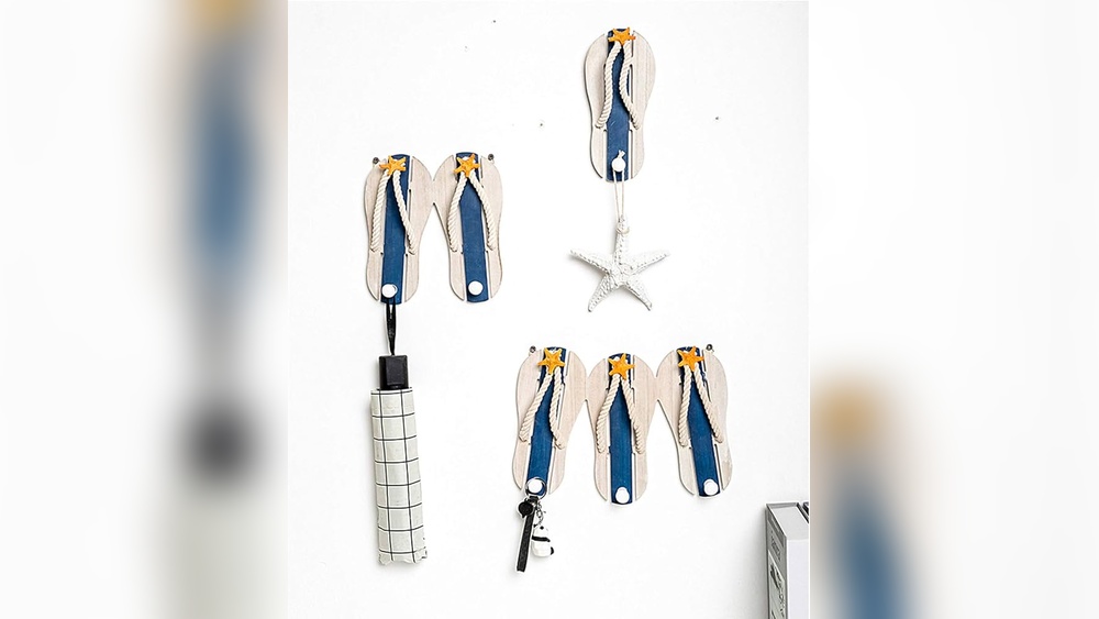 How to Make Flip Flop Wall Hooks