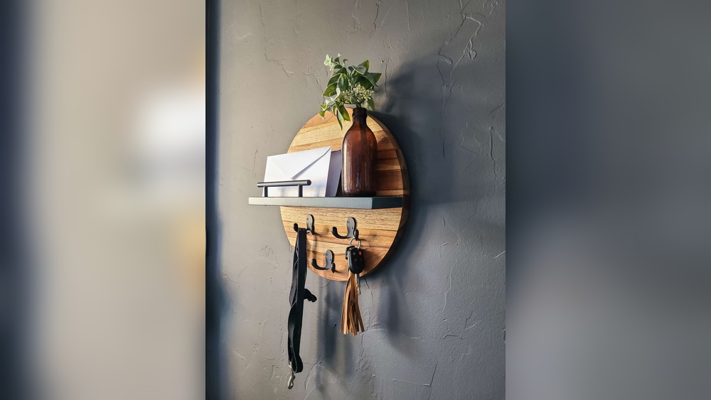 How to Make Wall Key Hooks