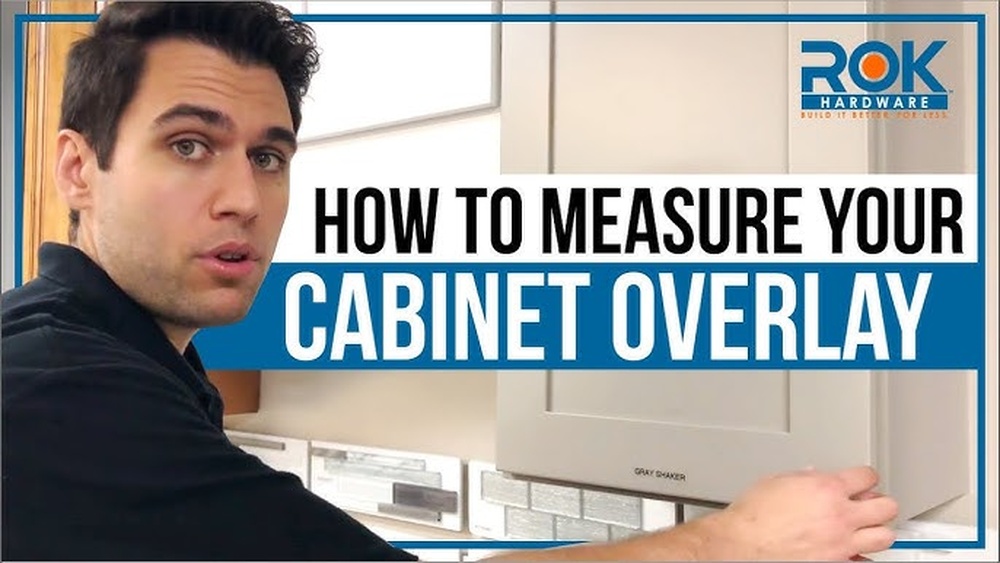 How to Measure Cabinet Hardware for Overlay