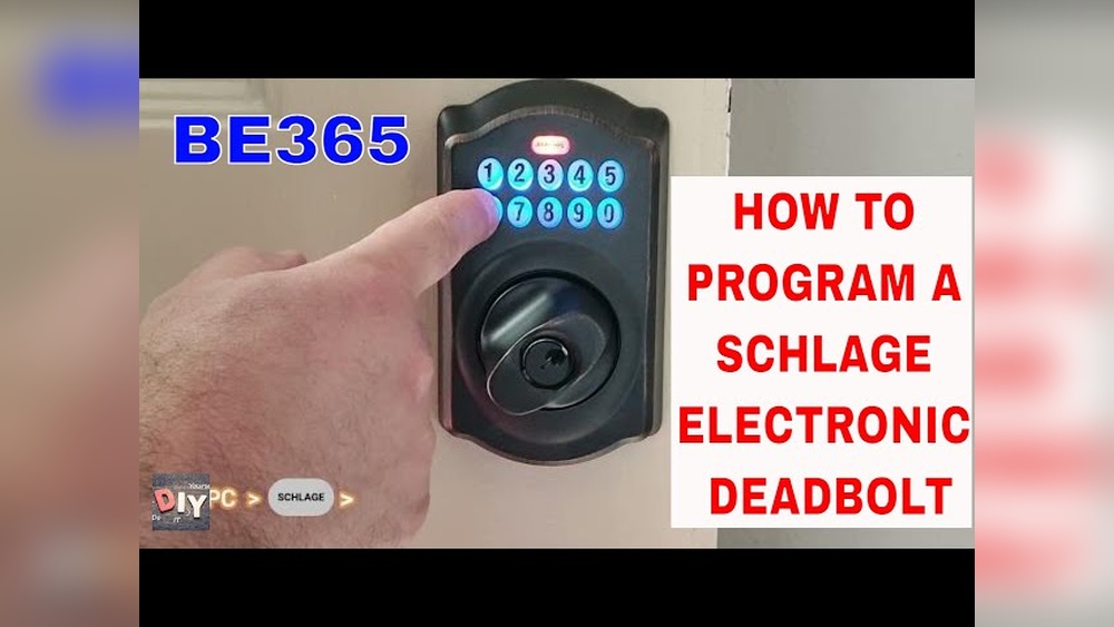 How to Program a Schlage Deadbolt Lock
