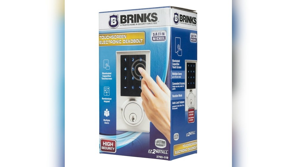 How to Program Brinks Touchscreen Electronic Deadbolt