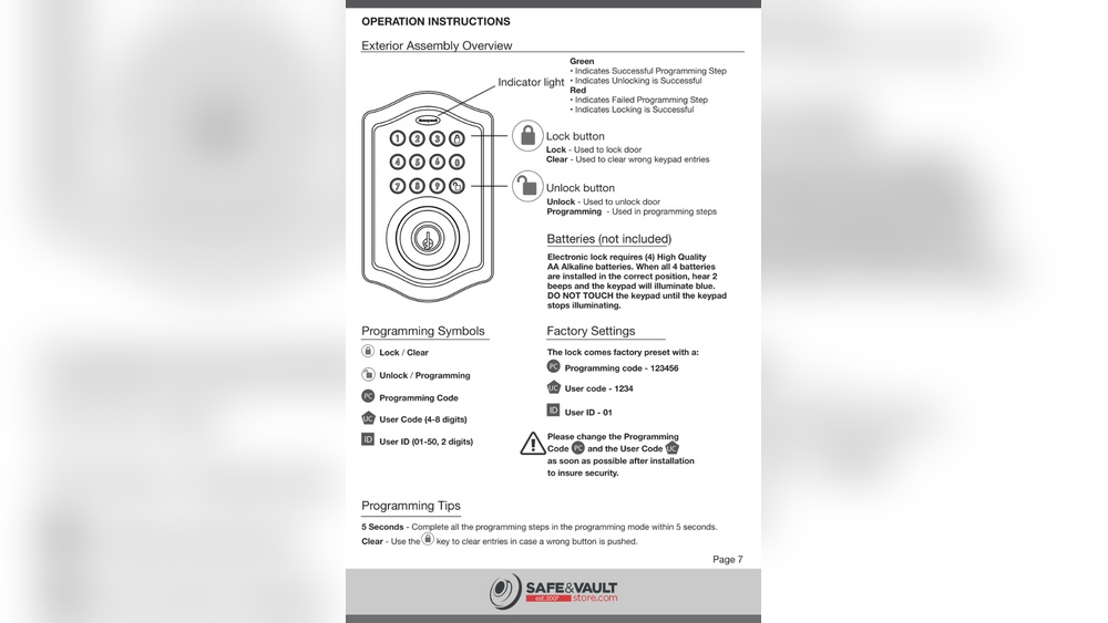 How to Program Honeywell Digital Deadbolt
