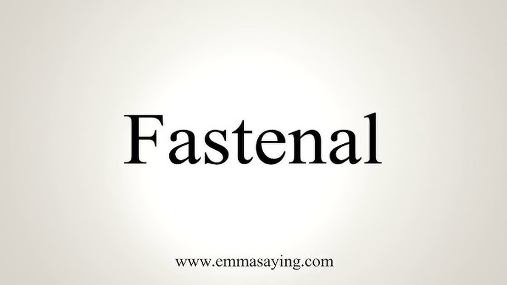 How to Pronounce Fastenal