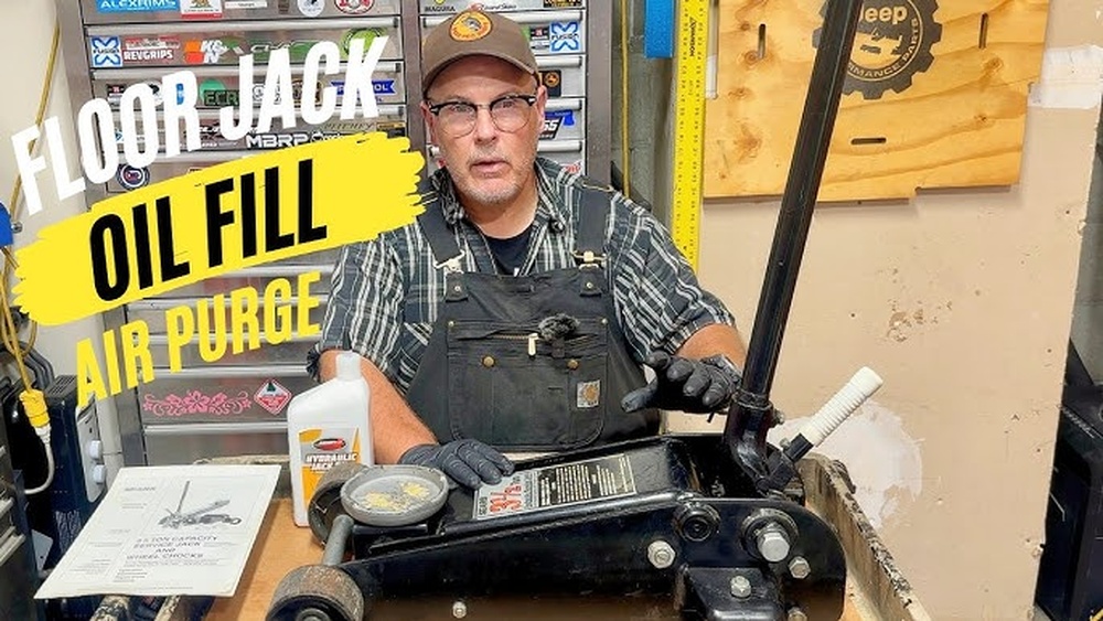 How to Purge a Hydraulic Floor Jack