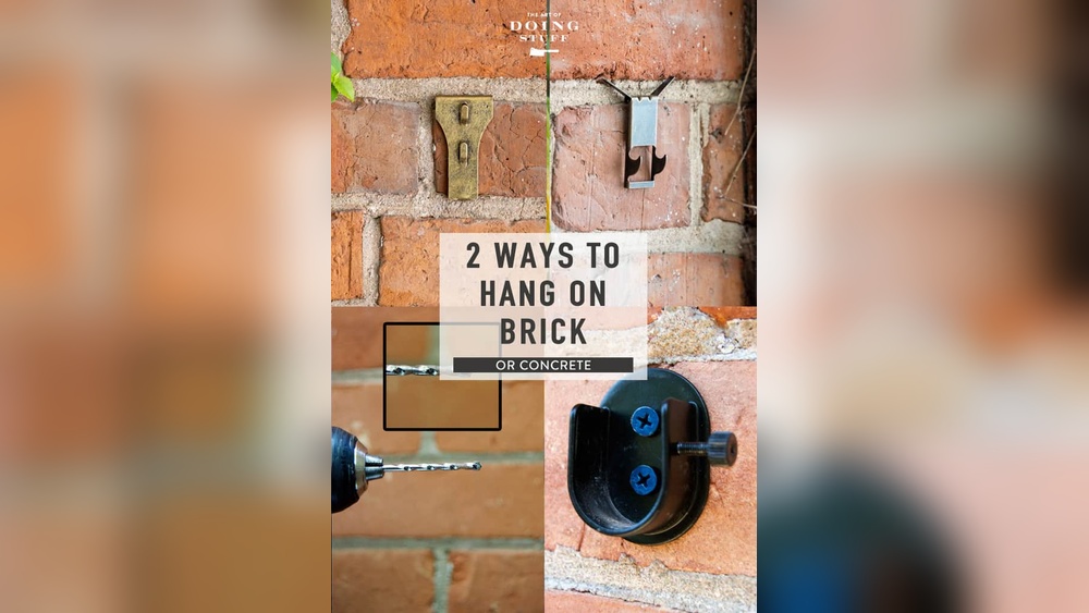 How to Put an Anchor in a Brick Wall