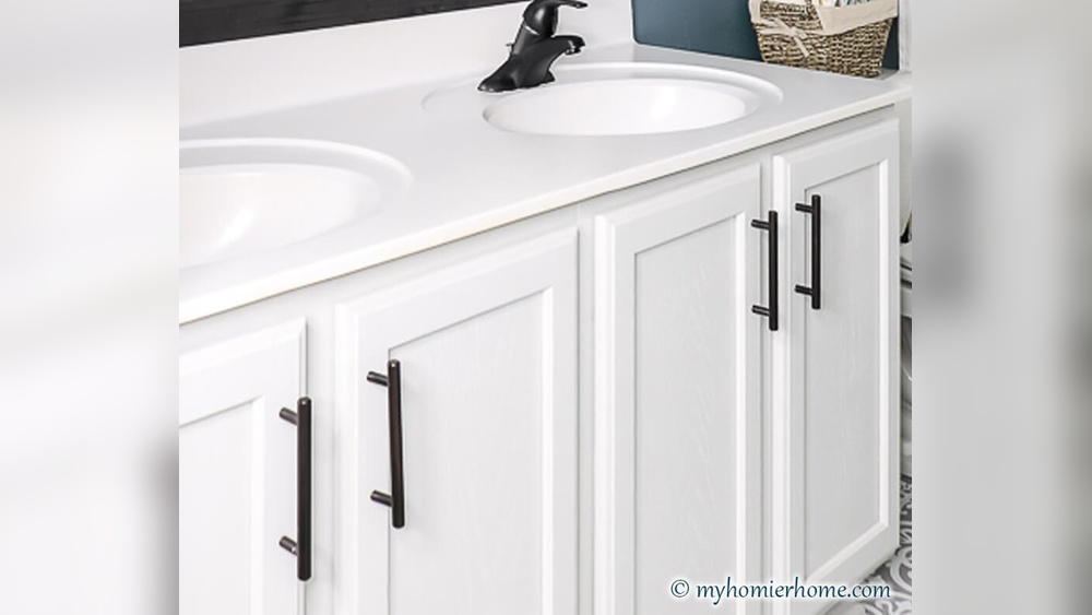 How to Put Hardware on Bathroom Cabinets