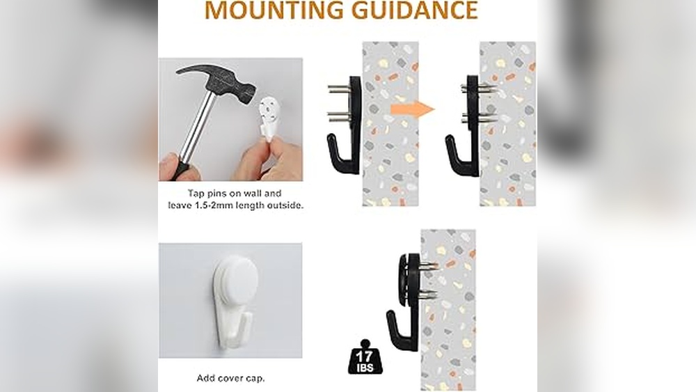 How to Put Hooks into Outdoor Cement Walls