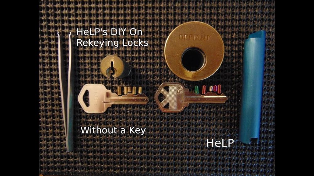 How to Rekey a Defiant Deadbolt Without Key
