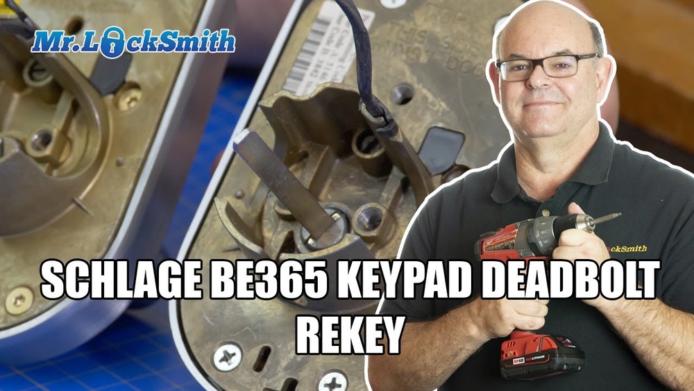 How to Rekey Schlage Keypad Deadbolt