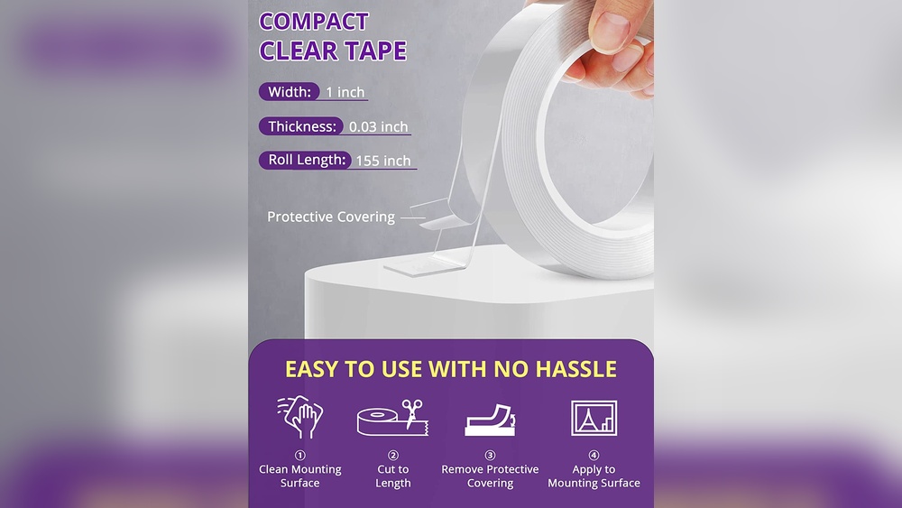 How to Remove a Sign Mounted Using Double-Sided Tape: Easy Steps