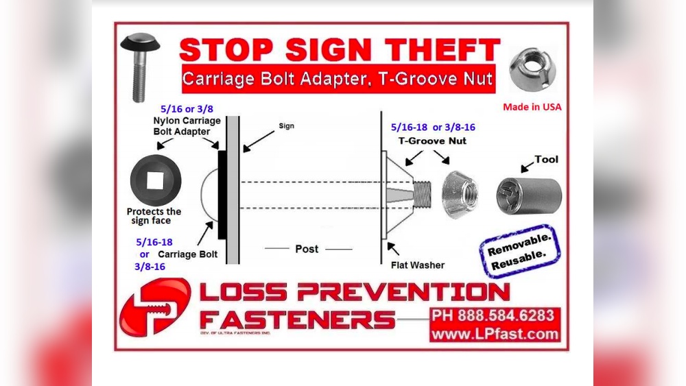 How to Remove Fastener on Road Signs