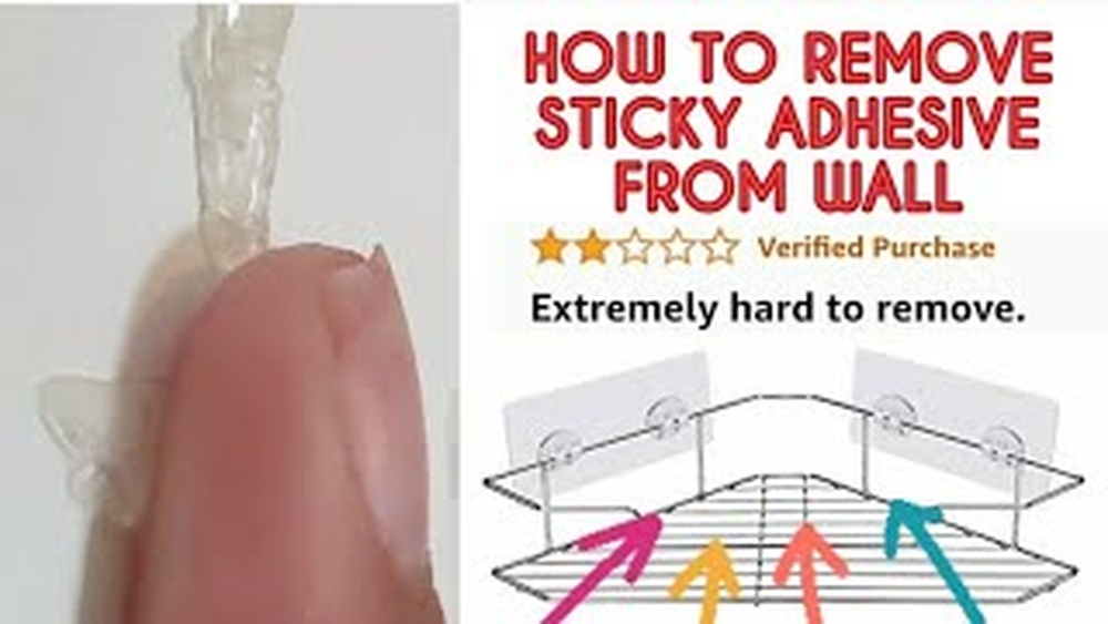 How to Remove Heavy Duty Adhesive Hooks from Wall