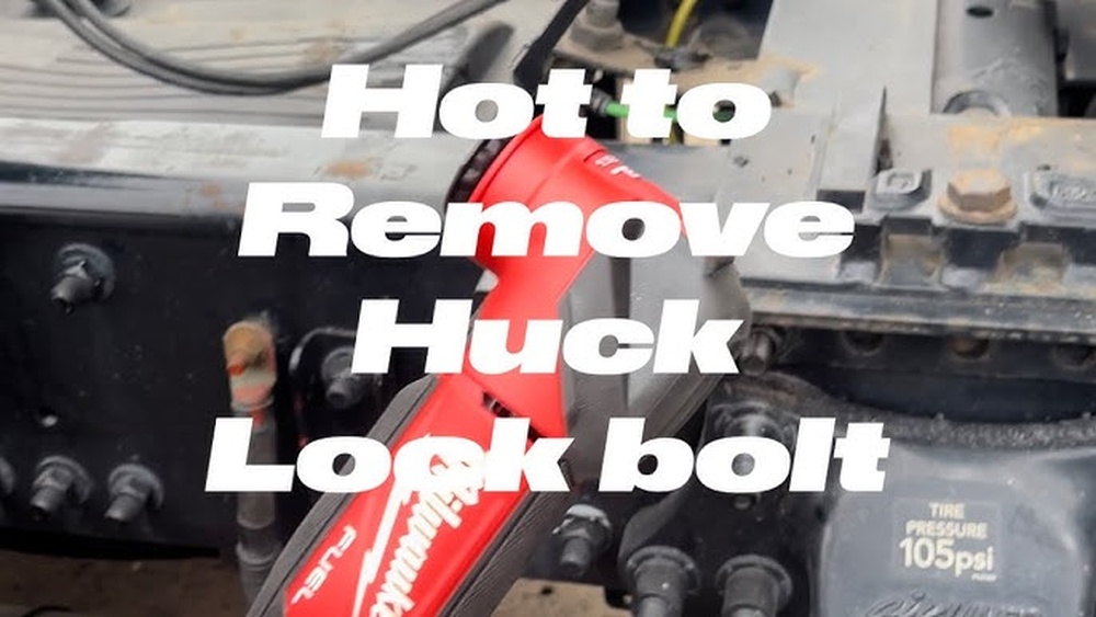 How to Remove Huck Fasteners