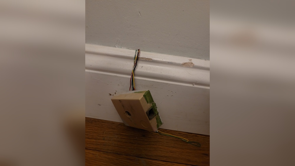 How to Remove Old Phone Jack on Floor