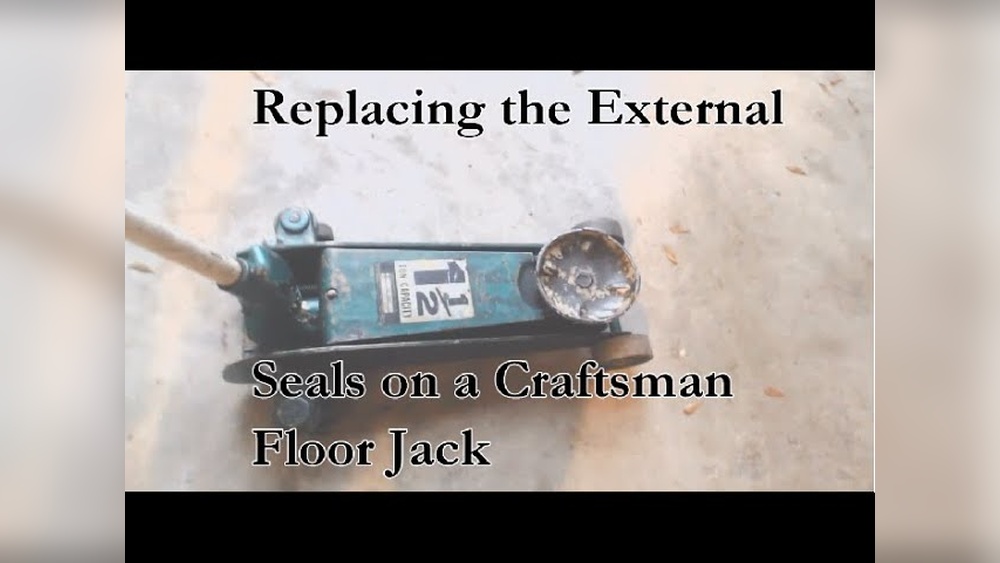 How to Reolace Seals on a Floor Jack Craftsman